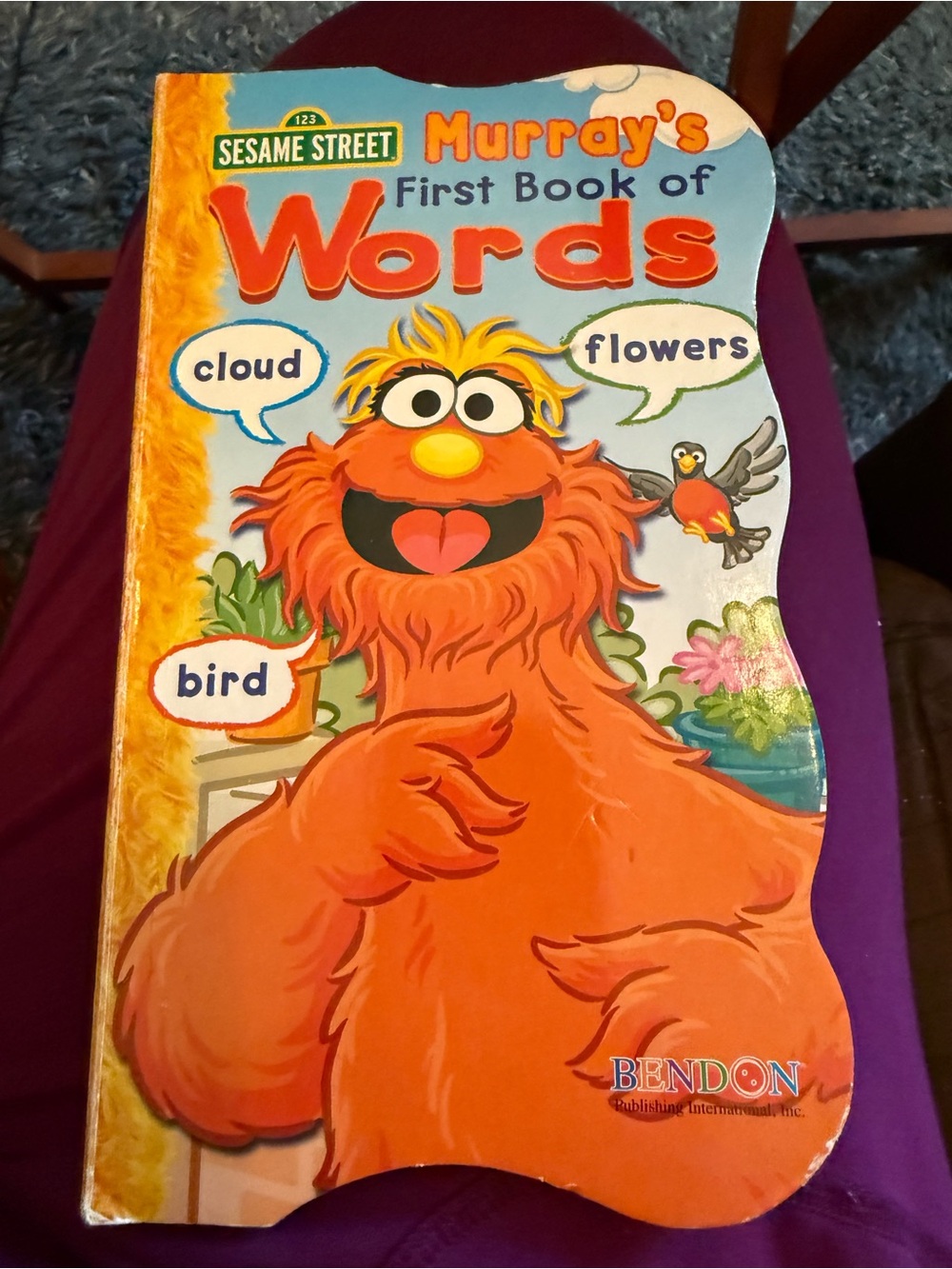 Sesame Street Murray Board Book of first Words